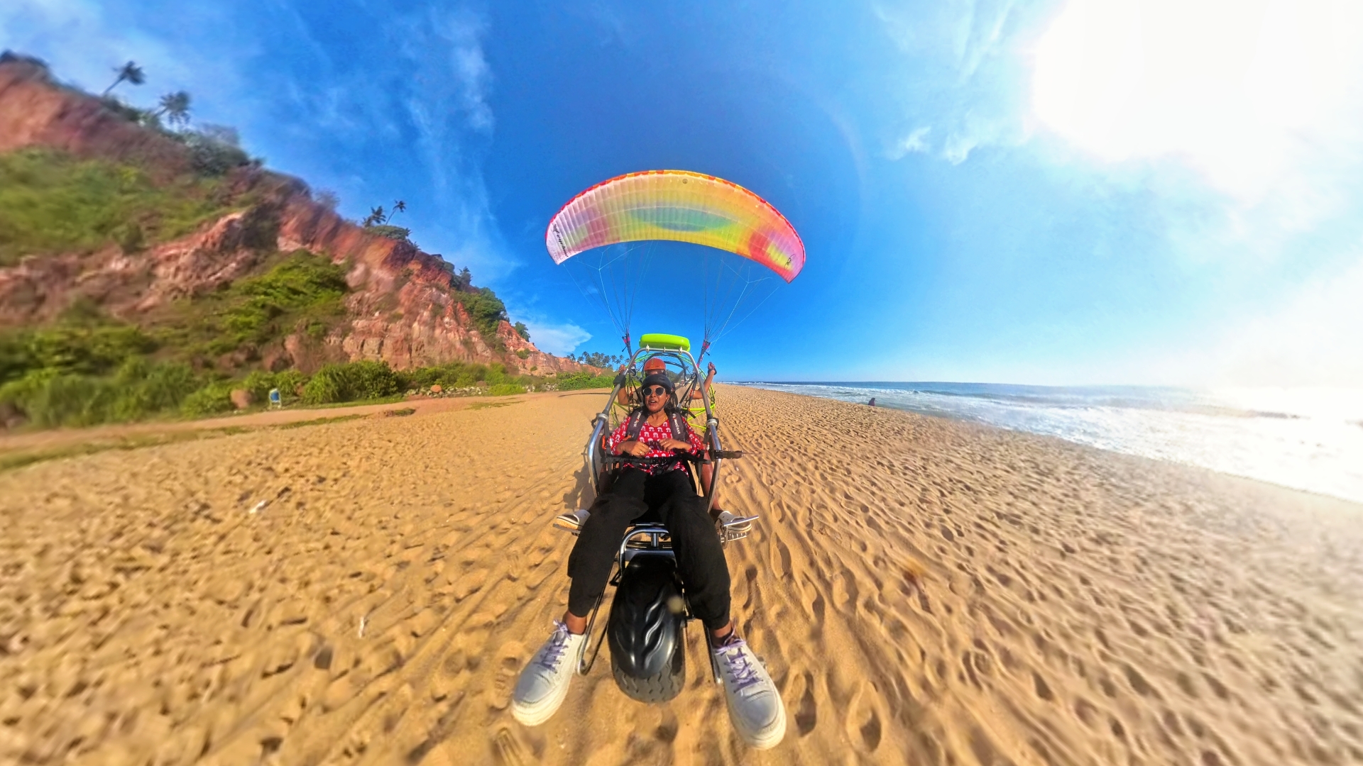 Tandem Powered paragliding