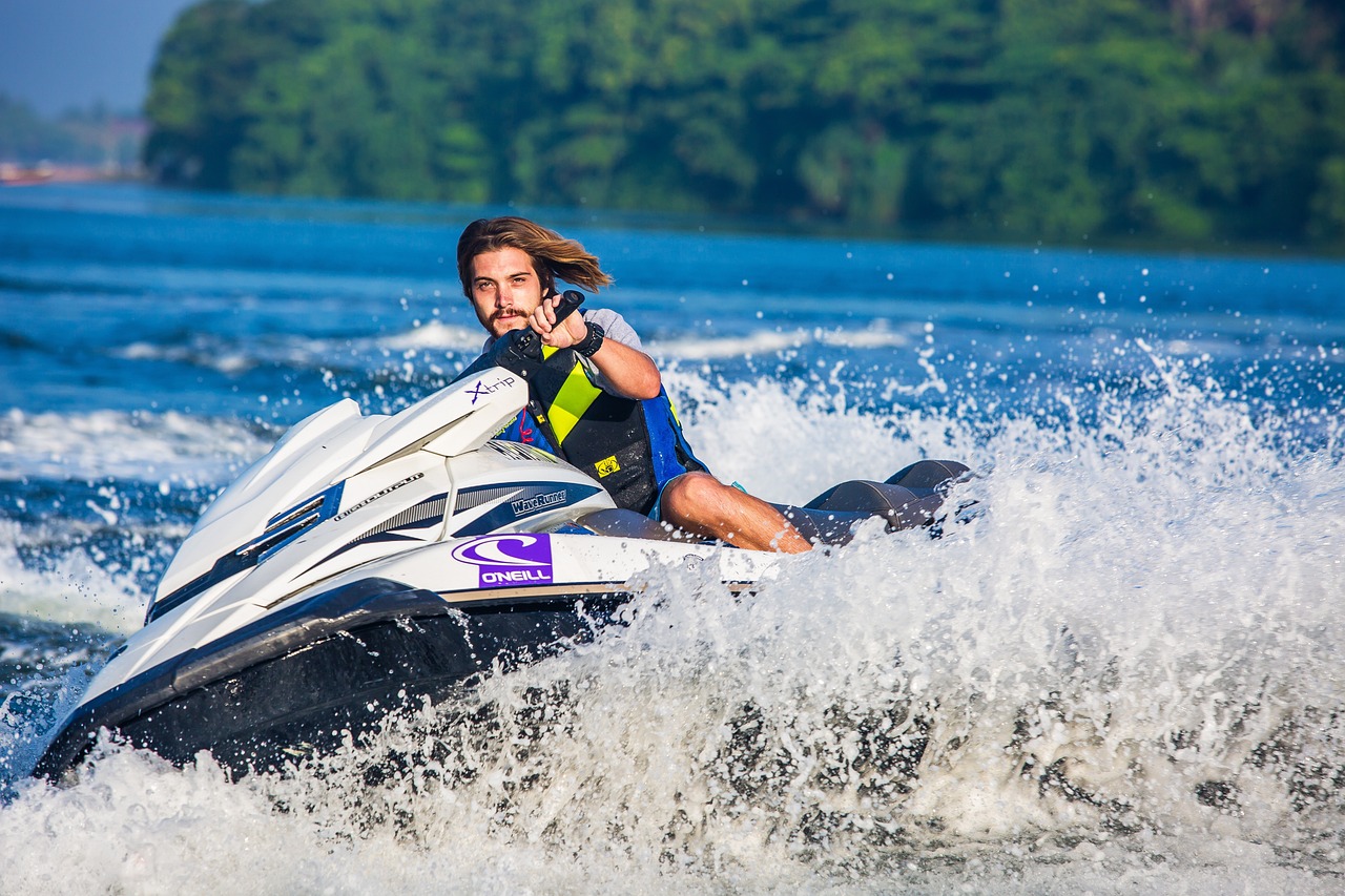 Jetskiing Adventures in Varkala - Book Now! - FLY VARKALA